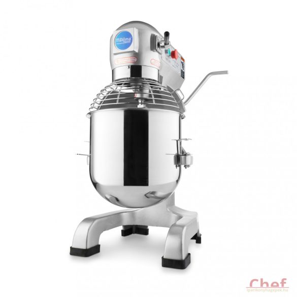 Maxima Ipari dagasztógép, keverőgép, habverő gép, Planetary Mixer MPM 30, 30L