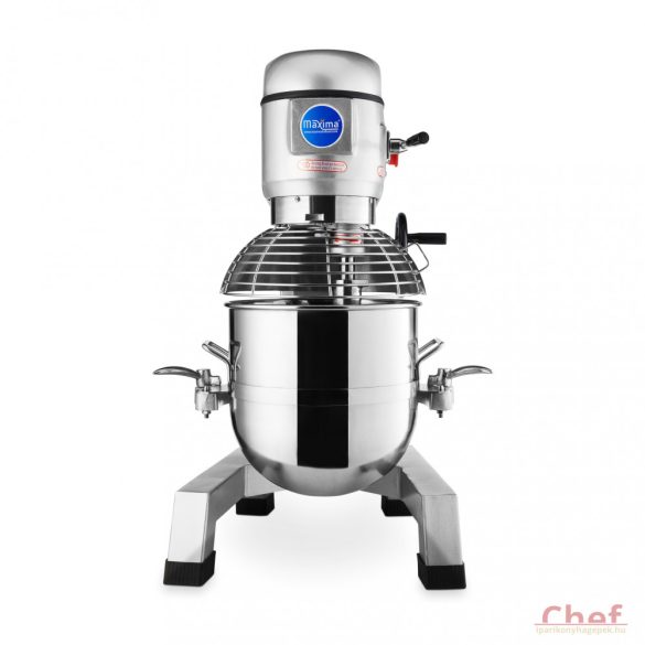 Maxima Ipari dagasztógép, keverőgép, habverő gép, Planetary Mixer MPM 60, 60L