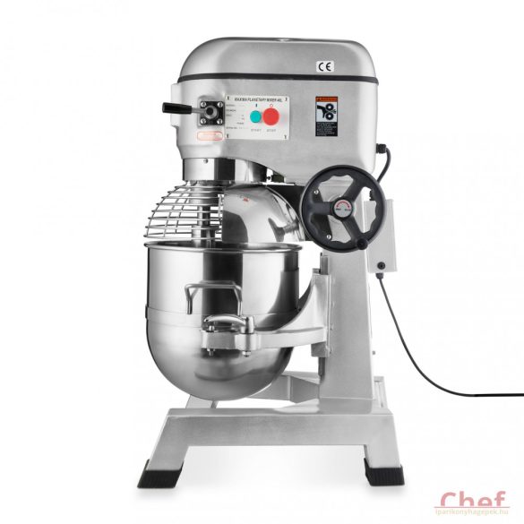 Maxima Ipari dagasztógép, keverőgép, habverő gép, Planetary Mixer MPM 60, 60L