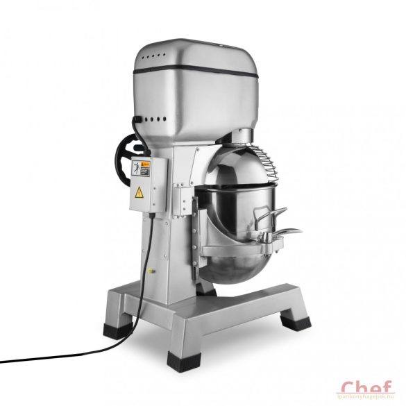 Maxima Ipari dagasztógép, keverőgép, habverő gép, Planetary Mixer MPM 60, 60L