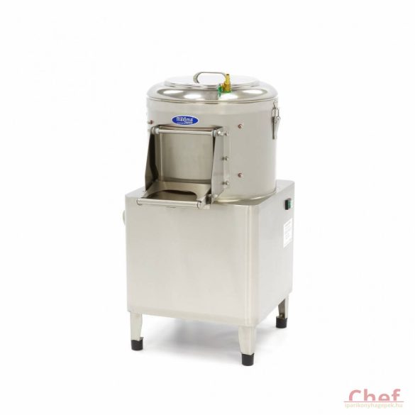 Maxima Ipari burgonyakoptató zöldség tisztítógép, Peeler MPP 8, kapacitás: 8kg, 160kg/óra