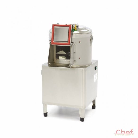 Maxima Ipari burgonyakoptató zöldség tisztítógép, Peeler MPP 8, kapacitás: 8kg, 160kg/óra