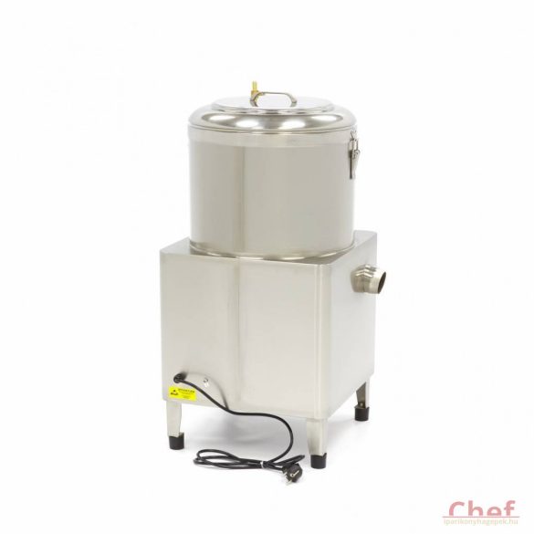 Maxima Ipari burgonyakoptató zöldség tisztítógép, Peeler MPP 8, kapacitás: 8kg, 160kg/óra