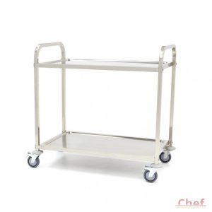 Maxima Dining Cart 2 Levels, Szállító kocsi, 2 polc Maxima Dining Cart 2 Levels, Szállító kocsi, 2 polc