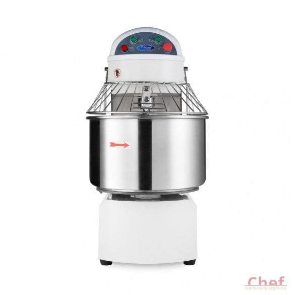 Maxima ipari dagasztógép, tésztagép,Spiral Kneader MSM 130, 80kg tésztához, 2 sebesség