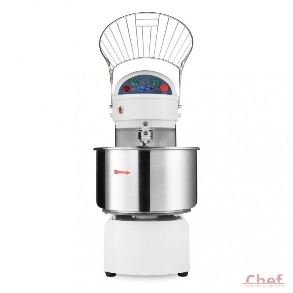 Maxima ipari dagasztógép, tésztagép,Spiral Kneader MSM 130, 80kg tésztához, 2 sebesség