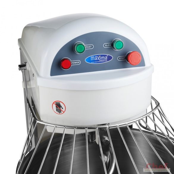 Maxima ipari dagasztógép, tésztagép,Spiral Kneader MSM 130, 80kg tésztához, 2 sebesség
