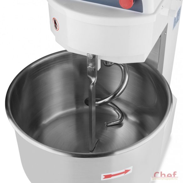 Maxima ipari dagasztógép, tésztagép,Spiral Kneader MSM 130, 80kg tésztához, 2 sebesség
