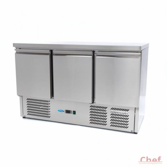 Maxima Ipari hűtött munkaasztal, Refrigerated Work Table SAL 903, munkaasztal hűtőszekrény 400l