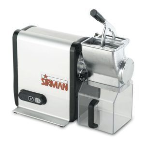 SIRMAN Ipari sajtreszelő gép, GF DAKOTA, 750W/1100W kemény sajthoz  (pl. parmezán) örli a terméket mint reszeli