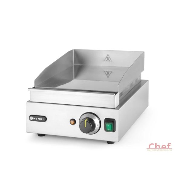 HENDI Ipari Grill, Rostlap, grill lap 450*300, 2000W
