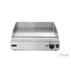   HENDI Ipari Grill, Rostlap, grill lap sima felülettel, 550*380mm, 2400W