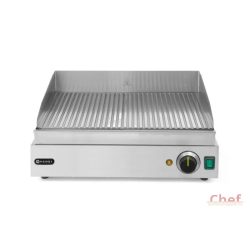   HENDI Ipari Grill, Rostlap, grill lap bordás rácsos felülettel, 550*380mm, 2400W