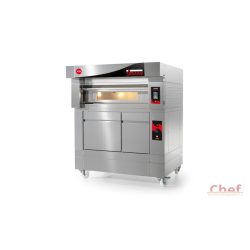 SIRMAN Ipari Pizza sütő, FORNO PIZZA Vesuvio 70x70, 1 kemence