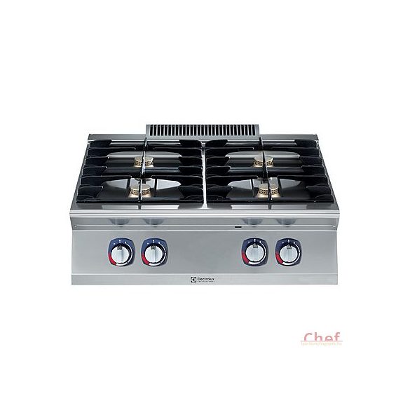 Electrolux ipari gáztűzhely XP 700, 4 égős