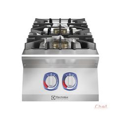 Electrolux ipari gáztűzhely XP 700, 2 égős