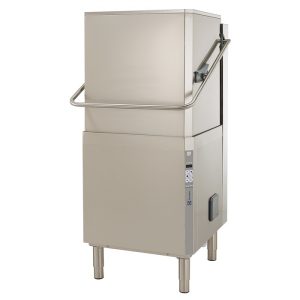 Electrolux ipari mosogatógép fehér edényekhez Átadó rendszerű, ürítő pumpával, öblitőszer adagolóval