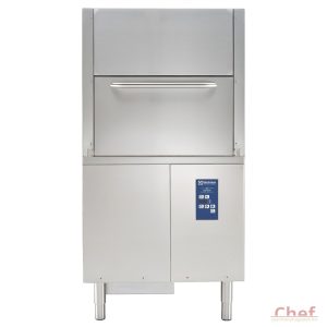 Electrolux ipari mosogatógép fekete edényekhez Átadó rendszerű, ürítő pumpával, öblitőszer és mososzer adagolóval Electrolux ipari mosogatógép fekete edényekhez Átadó rendszerű, ürítő pumpával, öblitőszer és mososzer adagolóval