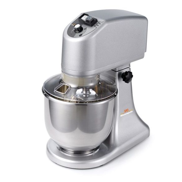 SIRMAN Ipari dagasztógép, keverőgép, habverő gép, Minneapolis Plutone 7 PLUS, (350W) 7L, 