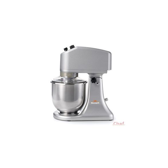 SIRMAN Ipari dagasztógép, keverőgép, habverő gép, Minneapolis Plutone 7 PLUS, (350W) 7L, 