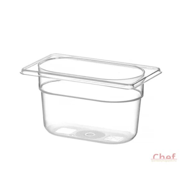 HENDI GN edény, Polikarbonat GN 1/9 választható magassággal