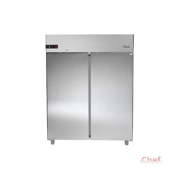 Ilsa Neos Ipari fagyasztó szekrény, 2 ajtós digitális rm acél hűtőszekrény, 1400lt (-20/-10) R290 D energia osztály