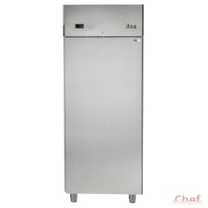 Ilsa Essential Ipari hűtőszekrény, 1 ajtós digitális rm acél hűtőszekrény, 600lt (-2/+8) R290 C energia osztály