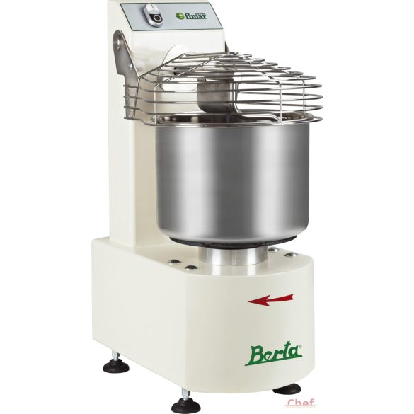 BERTA 15 ipari dagasztógép, tésztagép, fix üst  20 lt - 15 kg tésztához 1 vagy választható 2 sebesség