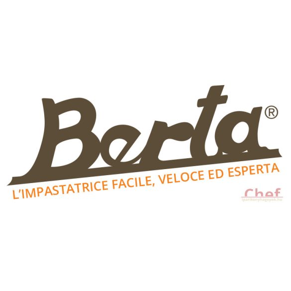BERTA 25 ipari dagasztógép, tésztagép, fix üst  32 lt - 25 kg tésztához 1 vagy választható 2 sebesség