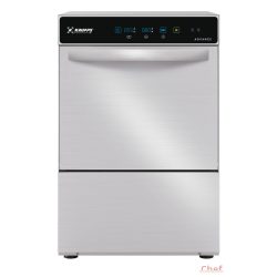  KRUPPS ipari mosogatógép C327, Pohármosogató, 230V, 2,79kW, Öblítő és mosogatószer adagolóval, lefolyó szivattyú külön rendelhető
