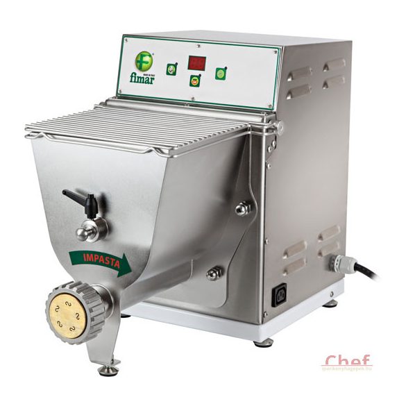 Fimar Ipari tésztagép PF25E  2kg tészta készítés kapacitás, 8kg gyártás kapacitás/óra, 230 V