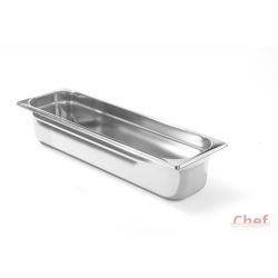 GN 2/4 100mm, Gasztronorm rozsdamentes edény