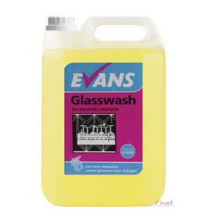Evans Gépi Mosogatószer pohárhoz 5 literes,1-3 ml/1liter víz Evans Gépi Mosogatószer pohárhoz 5 literes,1-3 ml/1liter víz